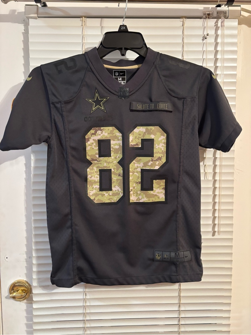 NFL Nike Team Apparel Salute To Service Cowboys Jason Witten #82 Youth M Jersey